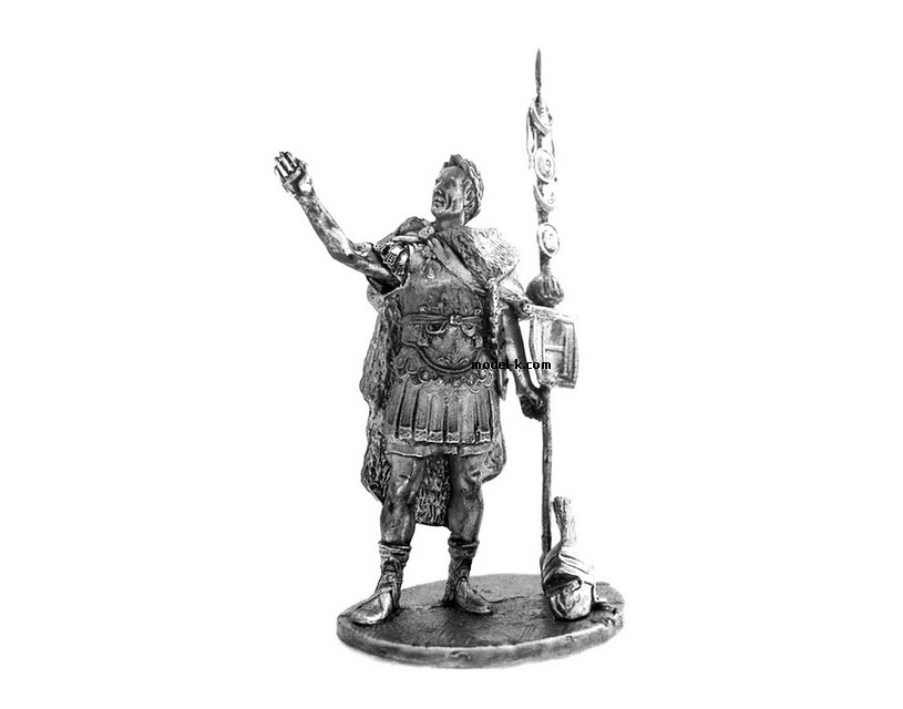 1:32 Scale Metal Figure of Imperator Gaius Julius Caesar