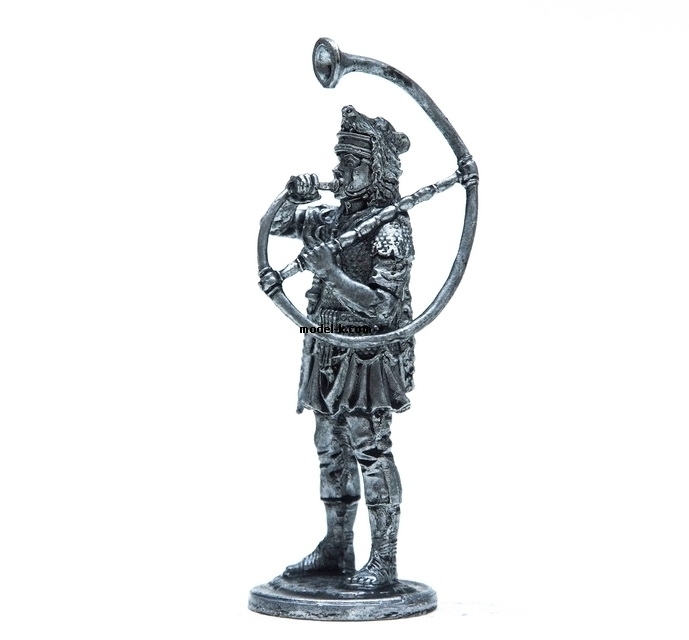 54mm Miniature of Roman Cornicen 1:32 Scale