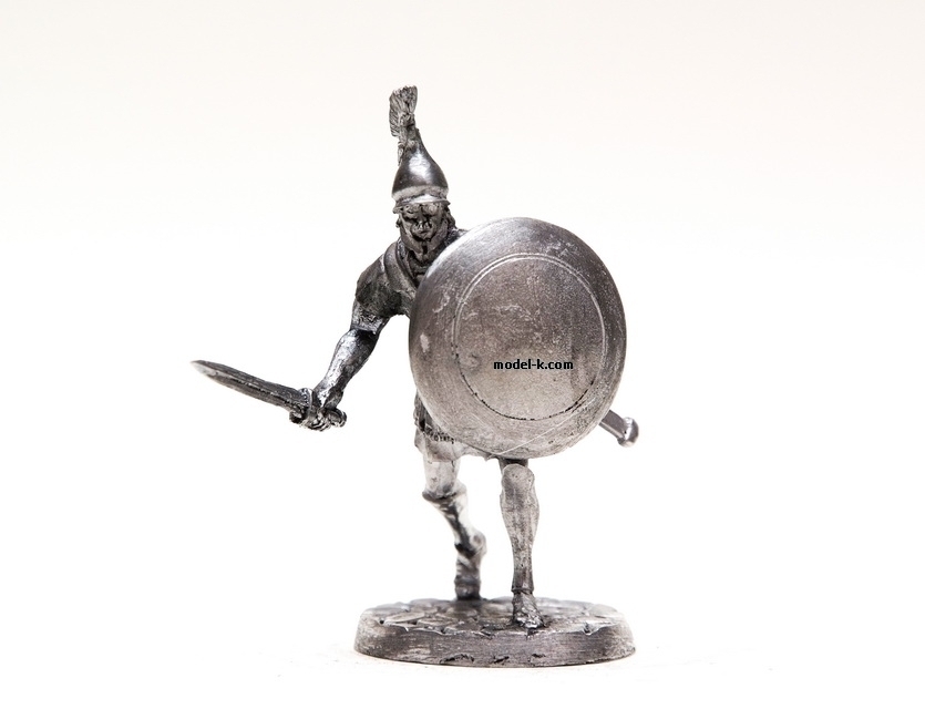 1:32 Scale Metal Miniature of Hoplite
