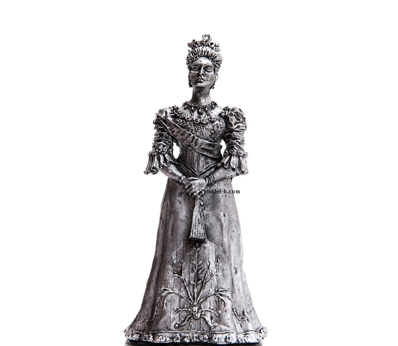 1:32 Scale Metal Miniature of Alexandra Fedorovna