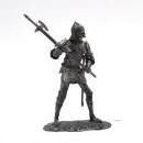 English cuirassier 54mm tin figure