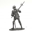 English cuirassier 54mm tin figure
