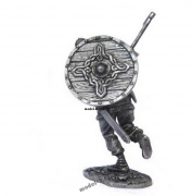 toy 54mm metal figurine of Viking warrior