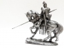 54mm, figures on horse, cavalry 54mm, European knight, scale 1:32, metal figurine, tin soldier